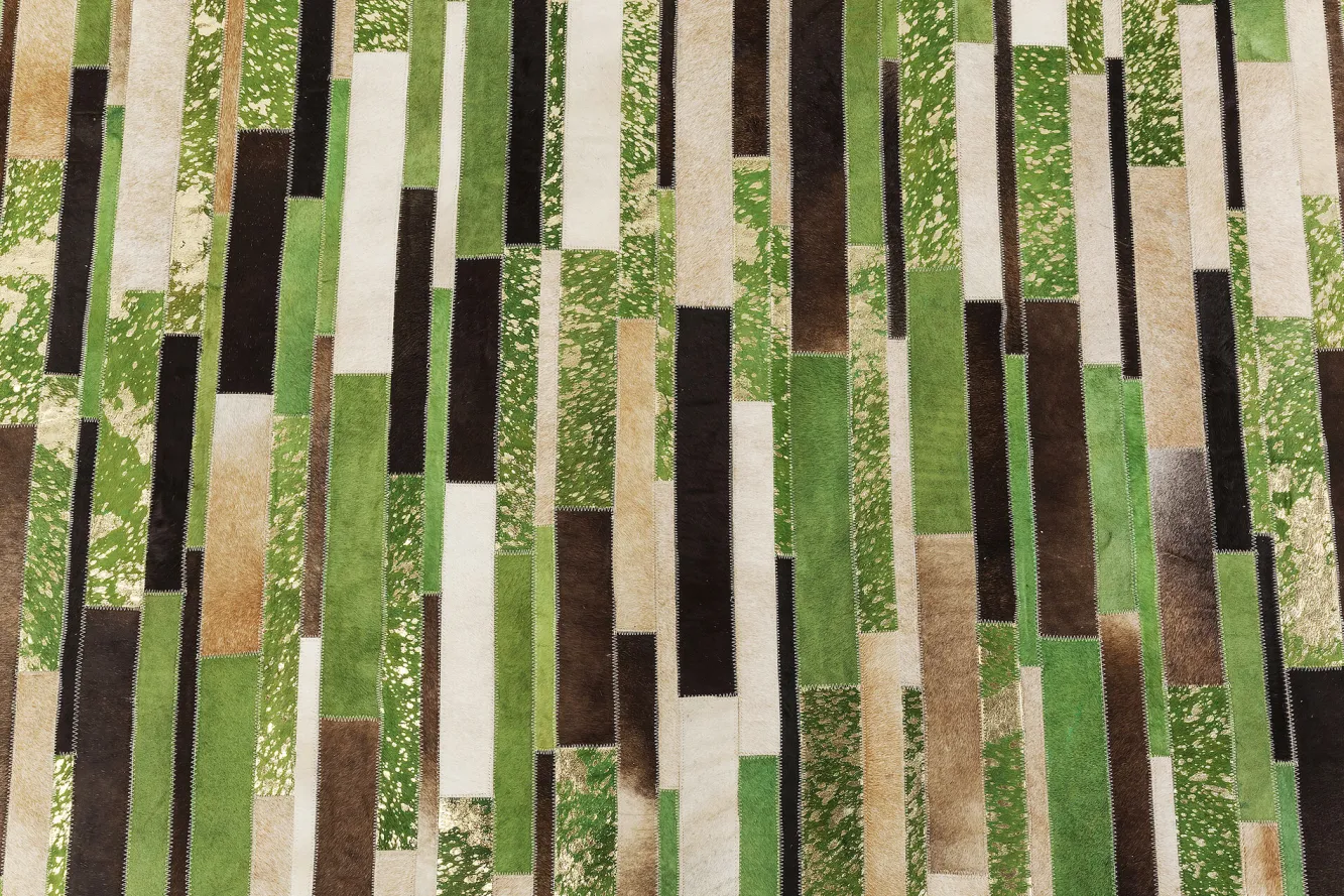 Fashion KARE Design Dywan Brick 240x170 cm zielony - KARE