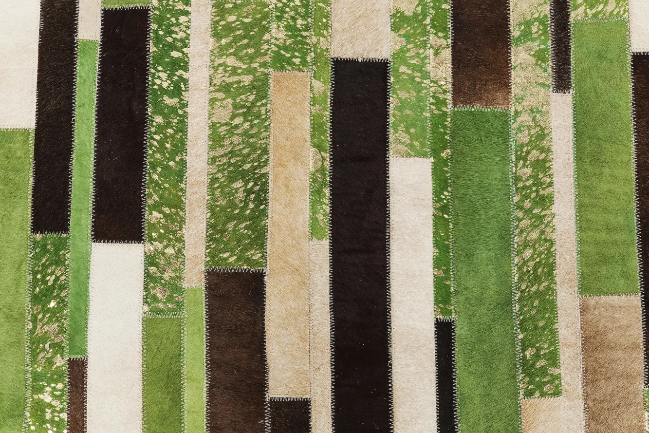 Fashion KARE Design Dywan Brick 240x170 cm zielony - KARE