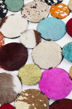 Discount KARE Design Dywan Circle Ø150 cm kolorowy - KARE