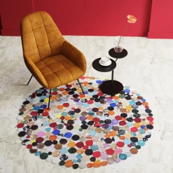 Discount KARE Design Dywan Circle Ø150 cm kolorowy - KARE