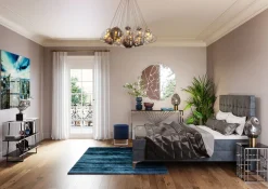 Fashion KARE Design Dywan Cosy Girly 240x170 cm niebieski - KARE