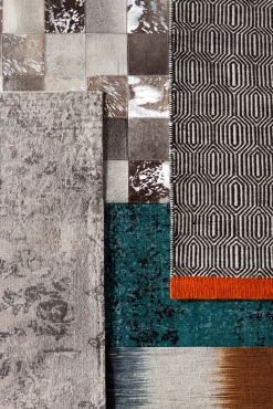 Clearance KARE Design Dywan Fur Cosmo 240x170 cm kolorowy - KARE