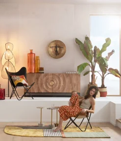 New KARE Design Dywan kolorowy wełna i wiskoza 170x240 cm - KARE