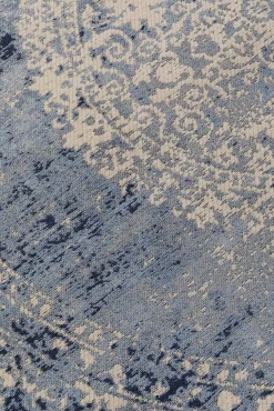 Clearance KARE Design Dywan okrągły do salonu niebieski vintage Ø200 cm - KARE