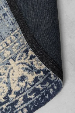 Clearance KARE Design Dywan okrągły do salonu niebieski vintage Ø200 cm - KARE