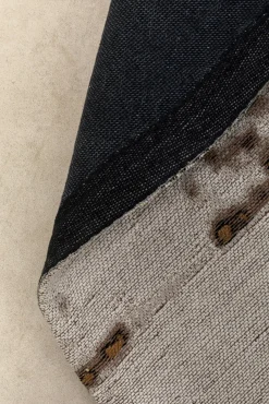 Best KARE Design Dywan okrągły do salonu szary Ø200 cm - KARE