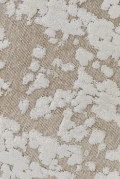 Online KARE Design Dywan prostokątny beżowy wiskoza i bawełna 200x300 cm - KARE