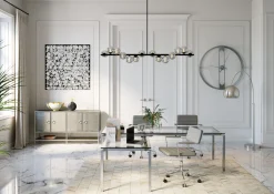 Fashion KARE Design Dywan Spike Elegance 170x240 cm beżowy - KARE