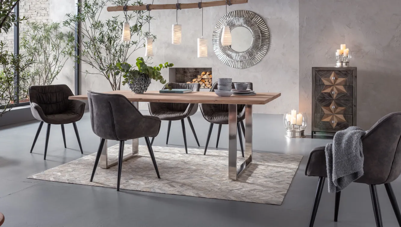 Fashion KARE Design Dywan Spike Elegance 170x240 cm beżowy - KARE