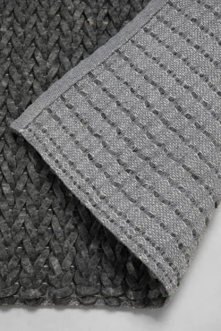 New KARE Design Dywan tkany do salonu ciemnoszary 170x240 cm - KARE