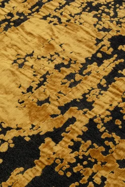 Clearance KARE Design Dywan żółto-czarny wiskoza i bawełna 200x300 cm - KARE