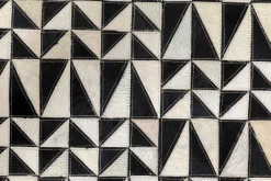 Discount KARE Design Dywan Zigzag 240x170 cm skóra naturalna - KARE