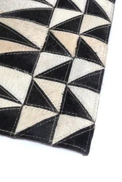 Discount KARE Design Dywan Zigzag 240x170 cm skóra naturalna - KARE