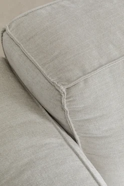 New KARE Design Element modułowy z podłokietnikiem kremowy lewy 165 cm - KARE