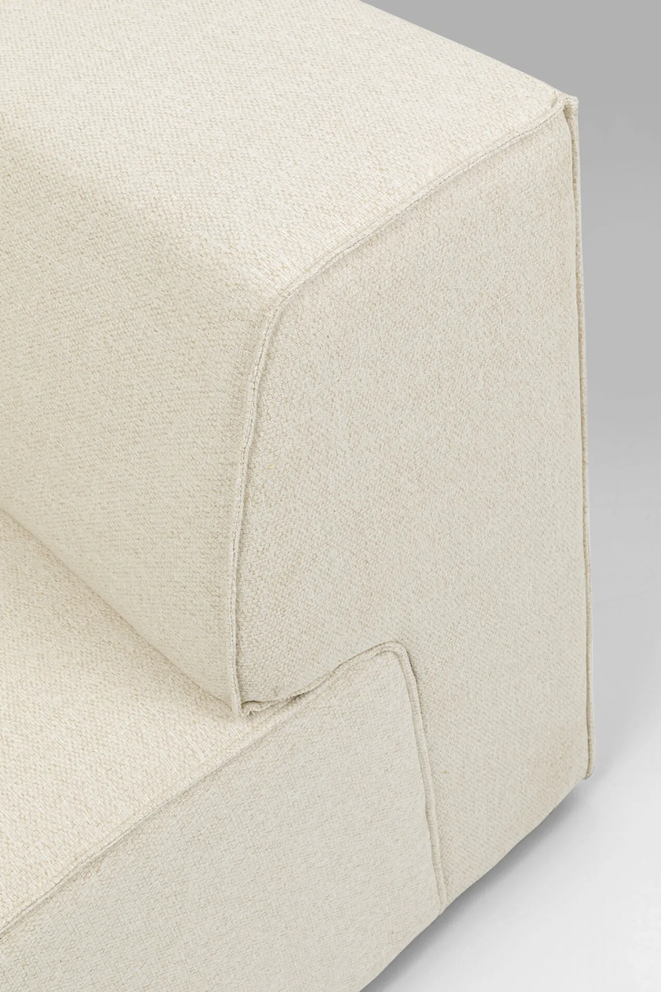 Hot KARE Design Element narożny - moduł Infinity 100x100 cm kremowy lewy - KARE