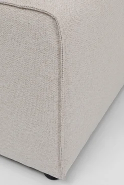 Sale KARE Design Element środkowy tapicerowany kremowy moduł 120 cm - KARE