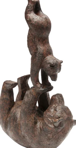 Outlet KARE Design Figurka dekoracyjna Artistic Bears Handstand 18x27 cm - KARE