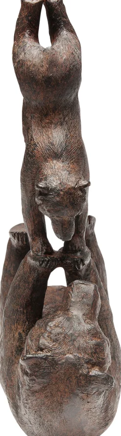 Outlet KARE Design Figurka dekoracyjna Artistic Bears Handstand 18x27 cm - KARE