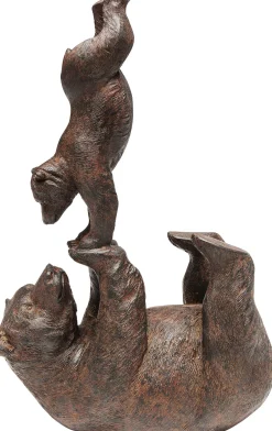 Outlet KARE Design Figurka dekoracyjna Artistic Bears Handstand 18x27 cm - KARE