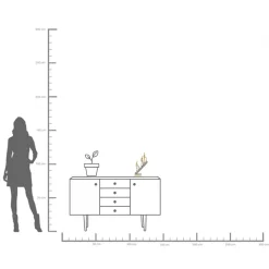 Online KARE Design Figurka dekoracyjna Ascent 22x36 cm szara - KARE