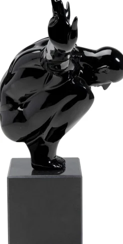 Best KARE Design Figurka dekoracyjna Athlet 43x29 cm czarna - KARE