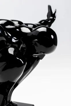 Best KARE Design Figurka dekoracyjna Athlet 43x29 cm czarna - KARE