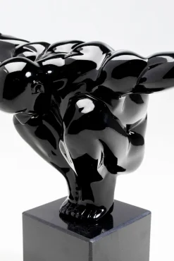 Best KARE Design Figurka dekoracyjna Athlet 43x29 cm czarna - KARE