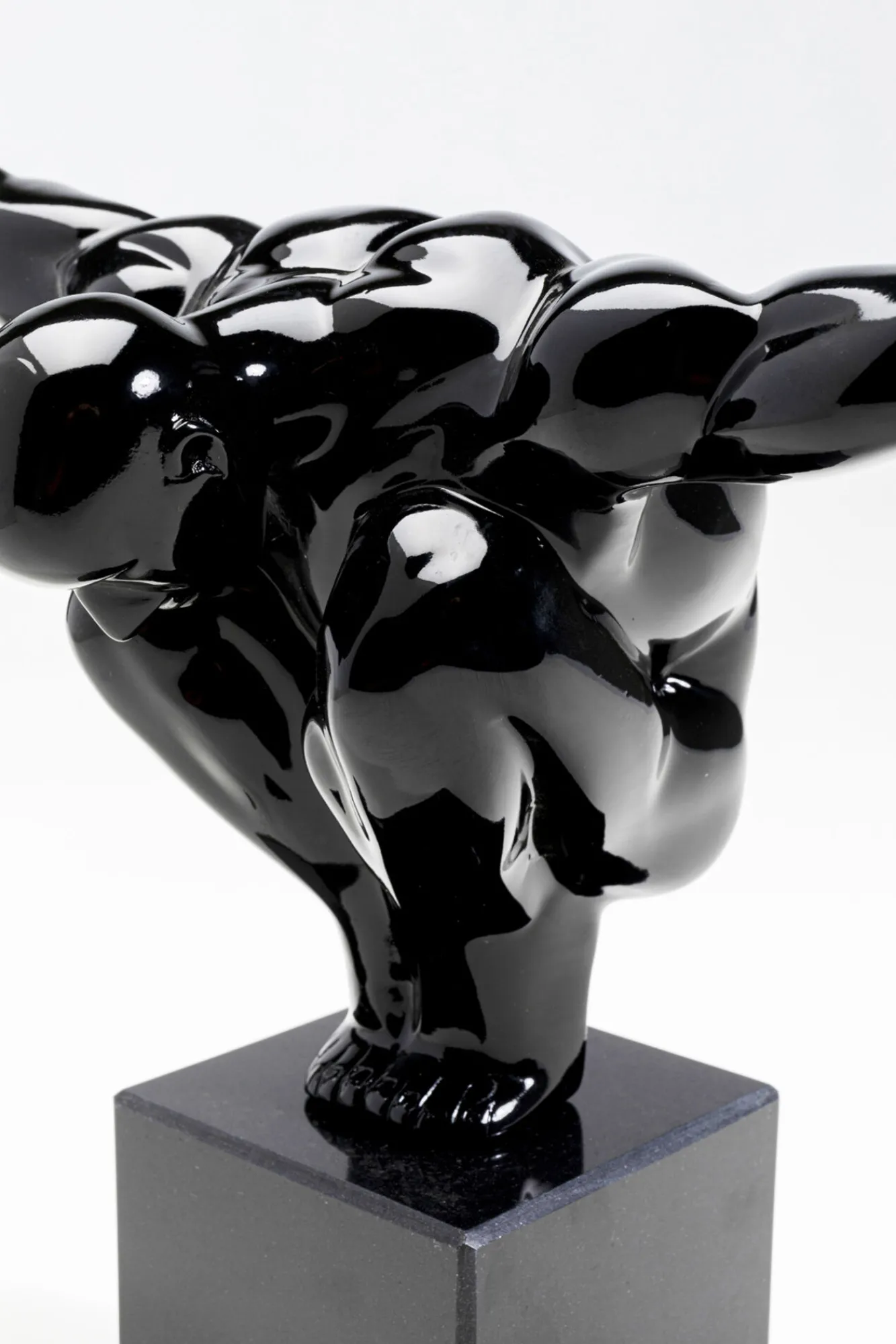 Best KARE Design Figurka dekoracyjna Athlet 43x29 cm czarna - KARE