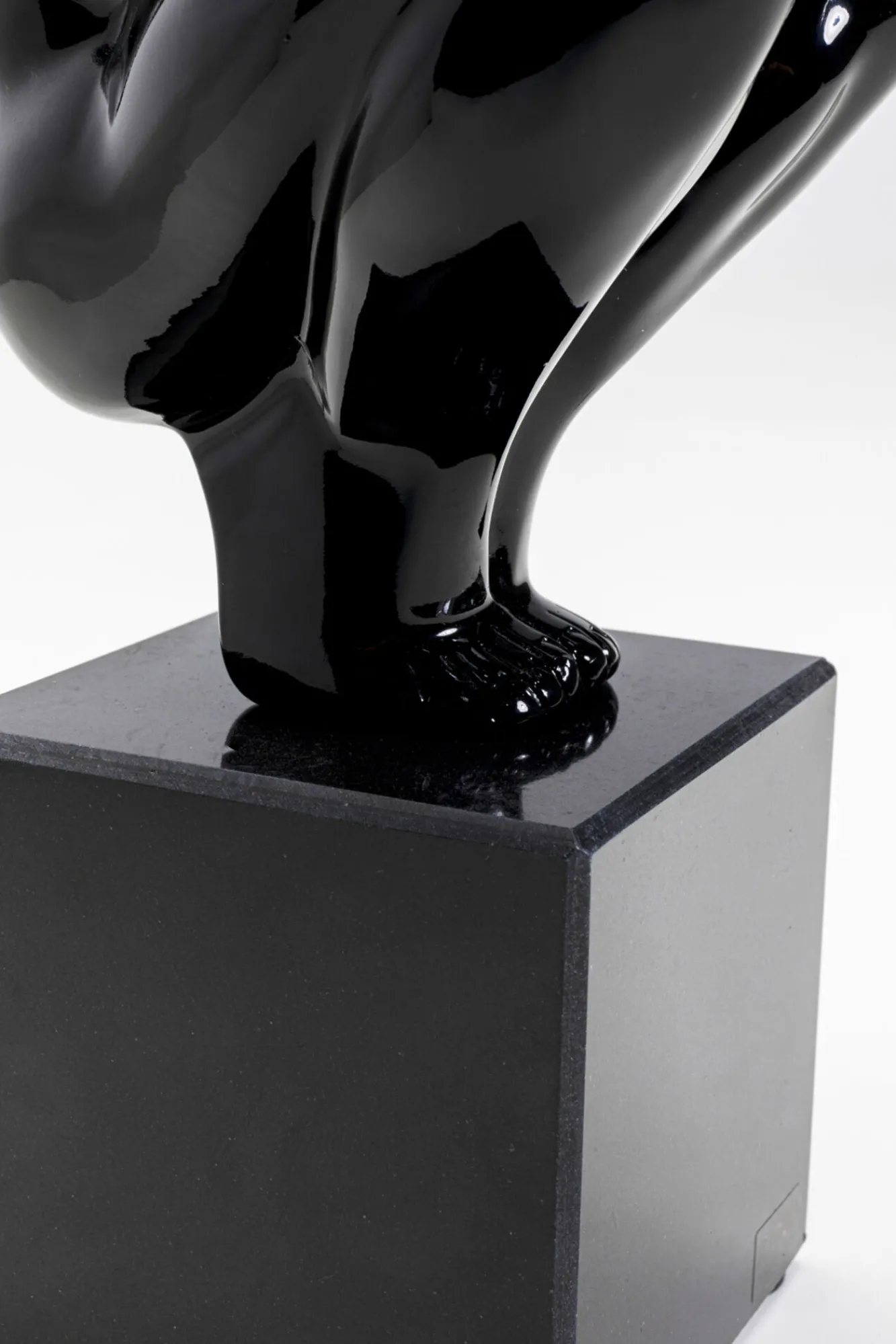 Best KARE Design Figurka dekoracyjna Athlet 43x29 cm czarna - KARE