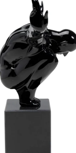 Online KARE Design Figurka dekoracyjna Athlet 75x42 cm czarna - KARE
