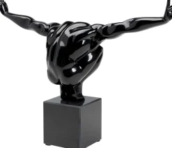 Online KARE Design Figurka dekoracyjna Athlet 75x42 cm czarna - KARE