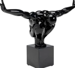 Online KARE Design Figurka dekoracyjna Athlet 75x42 cm czarna - KARE