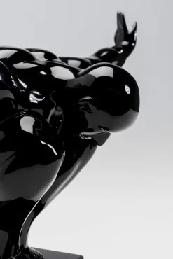 Online KARE Design Figurka dekoracyjna Athlet 75x42 cm czarna - KARE