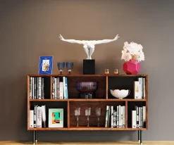 Fashion KARE Design Figurka dekoracyjna Athlet 43x29 cm biała - KARE