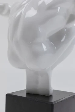 Fashion KARE Design Figurka dekoracyjna Athlet 43x29 cm biała - KARE