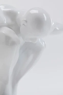 Fashion KARE Design Figurka dekoracyjna Athlet 43x29 cm biała - KARE