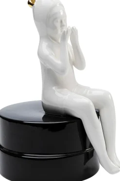 Online KARE Design Figurka dekoracyjna biało-czarna modlitwa 16x20 cm - KARE