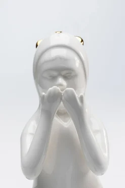 Online KARE Design Figurka dekoracyjna biało-czarna modlitwa 16x20 cm - KARE