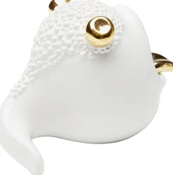 Sale KARE Design Figurka dekoracyjna biało-złota 21x14 cm - KARE