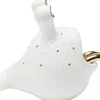 Clearance KARE Design Figurka dekoracyjna biało-złota 22x19 cm - KARE