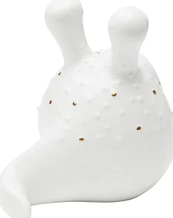 Clearance KARE Design Figurka dekoracyjna biało-złota 22x19 cm - KARE