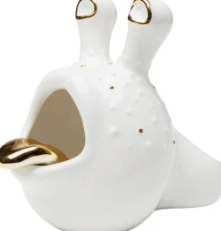 Clearance KARE Design Figurka dekoracyjna biało-złota 22x19 cm - KARE