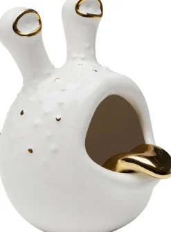 Clearance KARE Design Figurka dekoracyjna biało-złota 22x19 cm - KARE