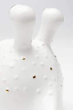 Clearance KARE Design Figurka dekoracyjna biało-złota 22x19 cm - KARE