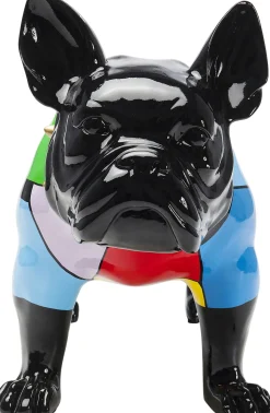 Outlet KARE Design Figurka dekoracyjna Bulldog 60x43 cm kolorowa - KARE