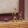 New KARE Design Figurka dekoracyjna Bunny 17x37 cm złota - KARE