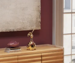 New KARE Design Figurka dekoracyjna Bunny 17x37 cm złota - KARE