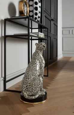 Outlet KARE Design Figurka dekoracyjna Cheetah 30x54 cm - KARE