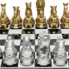 Outlet KARE Design Figurka dekoracyjna Chess Animals 60x60cm - KARE