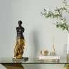 Best KARE Design Figurka dekoracyjna Classic Beauty 14x48 cm czarno-złota - KARE